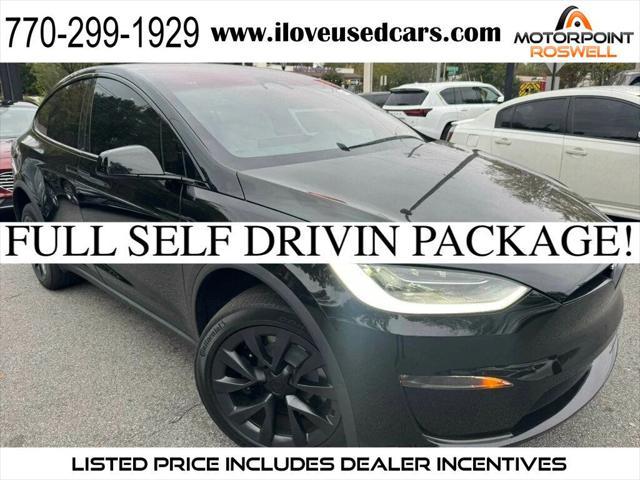 used 2023 Tesla Model X car, priced at $66,999