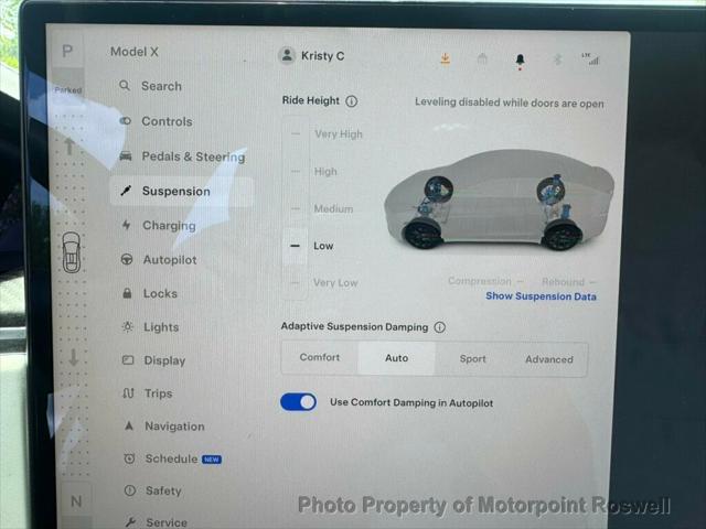 used 2024 Tesla Model X car, priced at $78,999