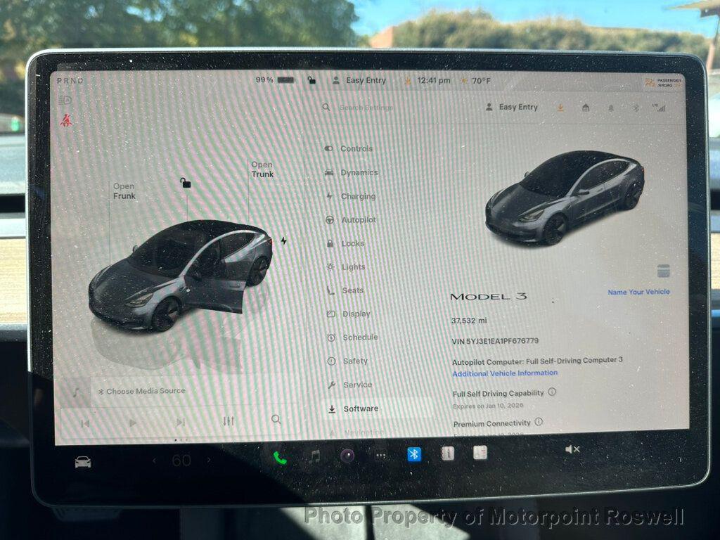 used 2023 Tesla Model 3 car, priced at $23,786