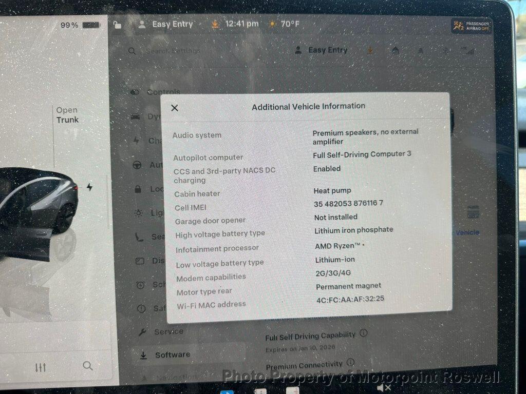 used 2023 Tesla Model 3 car, priced at $23,786