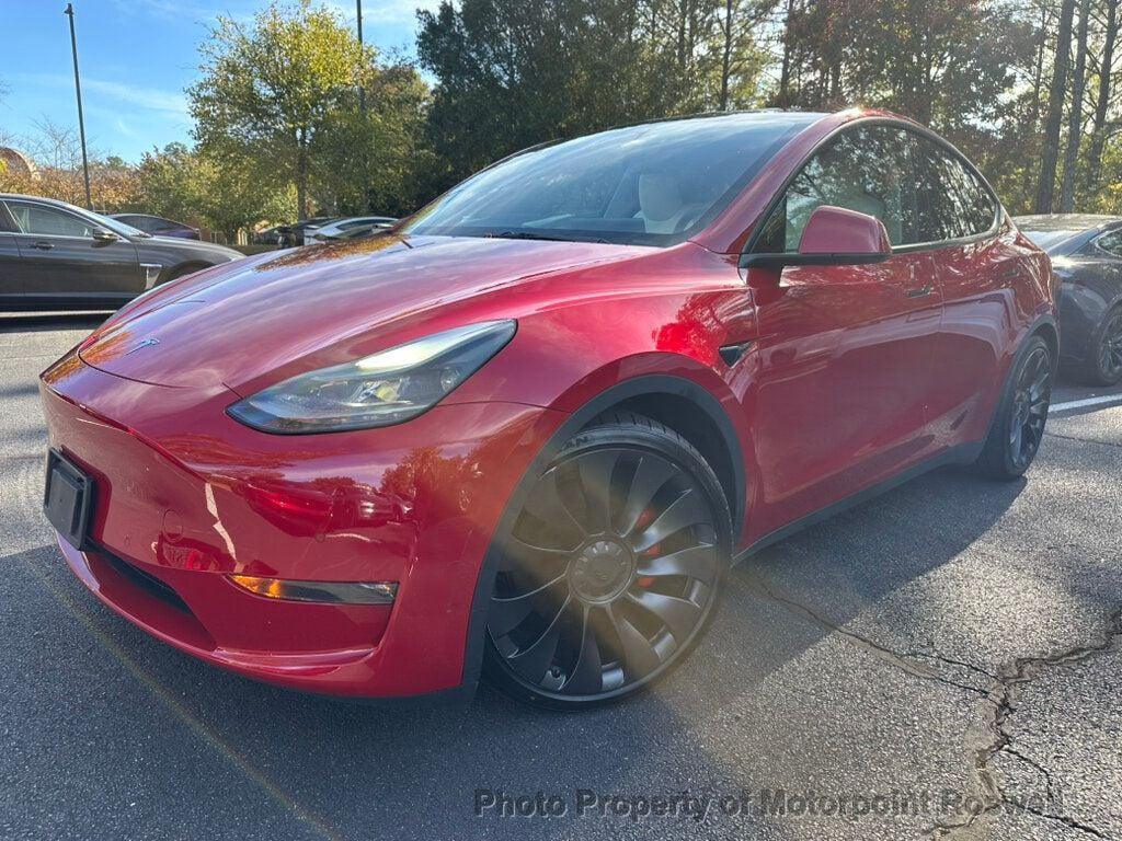 used 2021 Tesla Model Y car, priced at $21,999