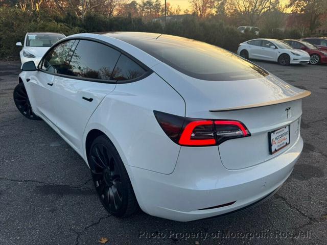 used 2022 Tesla Model 3 car, priced at $29,999