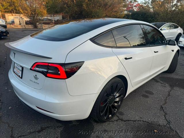 used 2022 Tesla Model 3 car, priced at $29,999