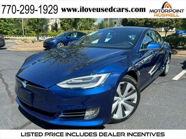 used 2021 Tesla Model S car, priced at $31,999