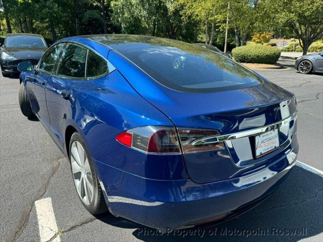 used 2021 Tesla Model S car, priced at $32,999