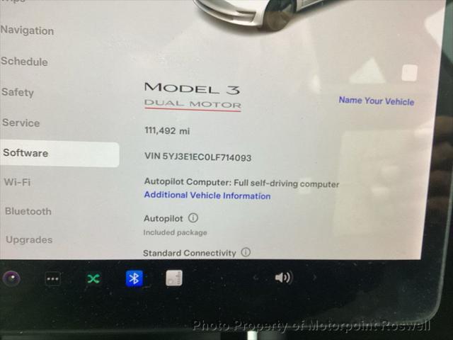 used 2020 Tesla Model 3 car, priced at $24,401