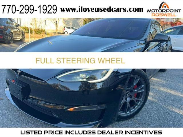 used 2023 Tesla Model S car, priced at $66,999