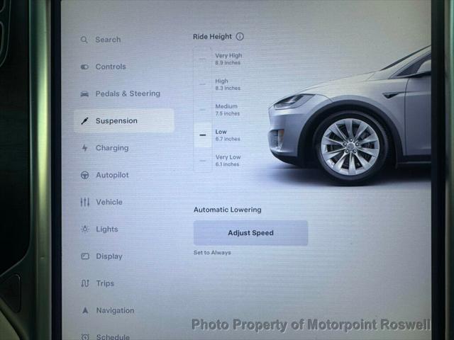 used 2017 Tesla Model X car, priced at $23,786