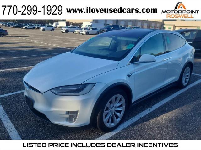 used 2017 Tesla Model X car, priced at $24,401