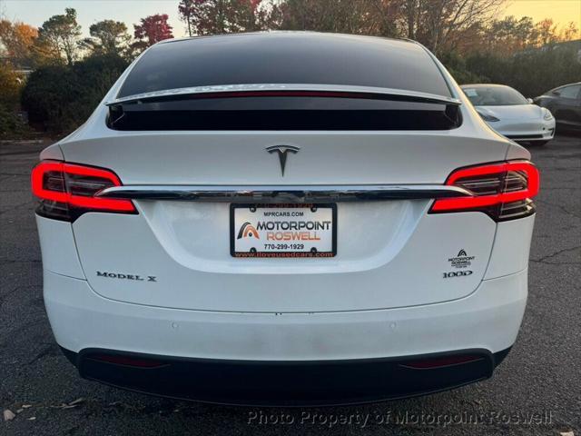 used 2017 Tesla Model X car, priced at $23,786