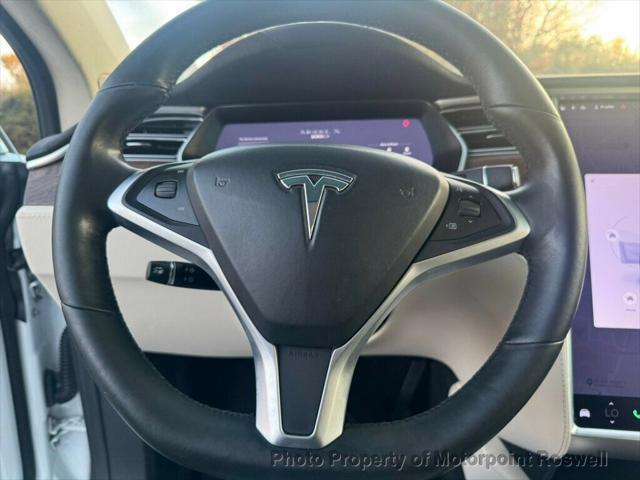 used 2017 Tesla Model X car, priced at $21,999