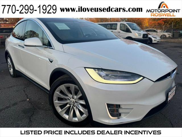 used 2017 Tesla Model X car, priced at $23,786