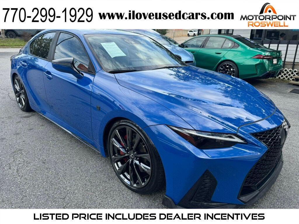used 2021 Lexus IS 350 car, priced at $38,999