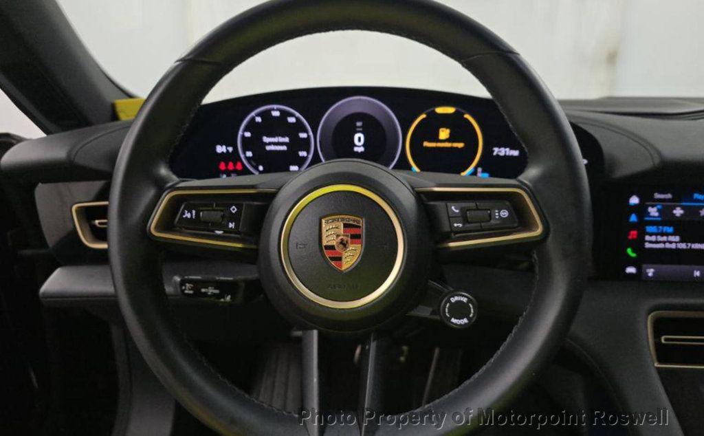 used 2025 Porsche Taycan car, priced at $89,999