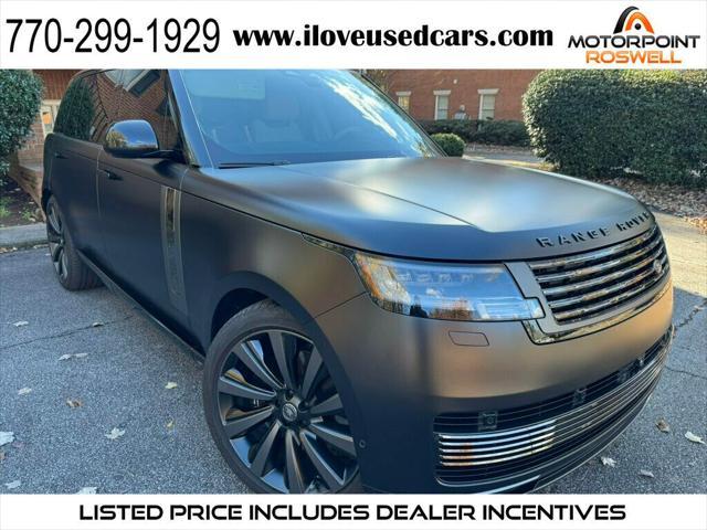 used 2024 Land Rover Range Rover car, priced at $279,999