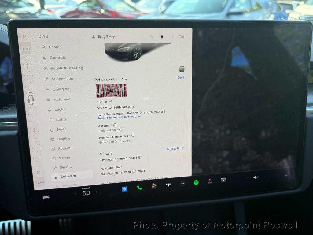 used 2021 Tesla Model S car, priced at $47,999