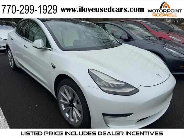 used 2020 Tesla Model 3 car, priced at $19,999