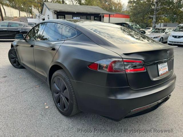 used 2021 Tesla Model S car, priced at $55,999