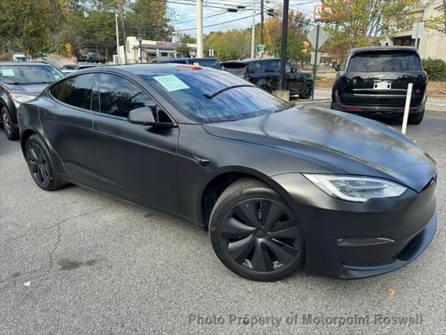 used 2021 Tesla Model S car, priced at $53,999