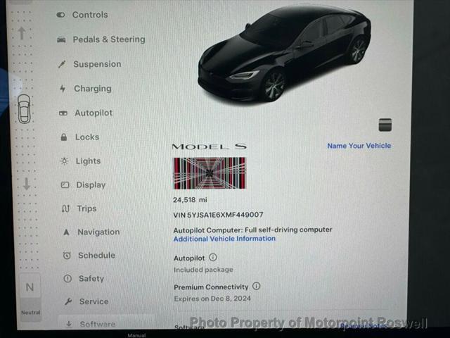 used 2021 Tesla Model S car, priced at $53,999