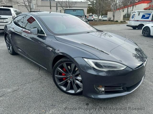 used 2016 Tesla Model S car, priced at $27,999