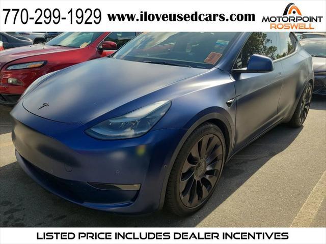 used 2021 Tesla Model Y car, priced at $24,401