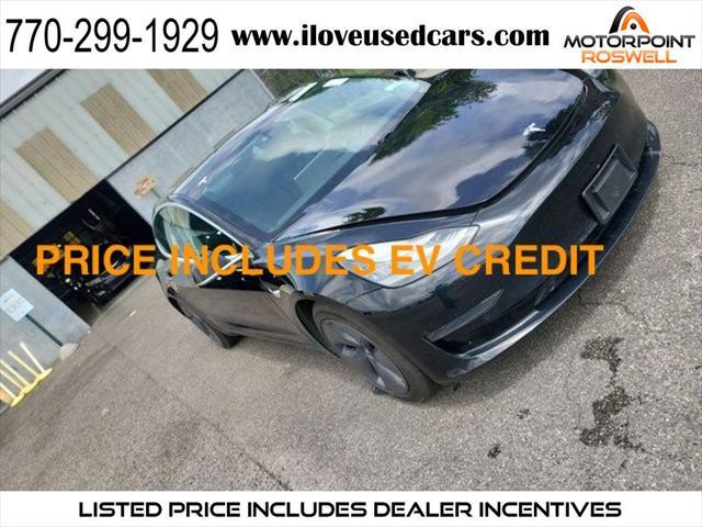 used 2020 Tesla Model 3 car, priced at $20,999