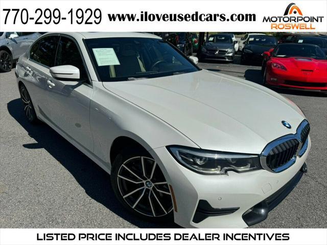 used 2019 BMW 330 car, priced at $25,499