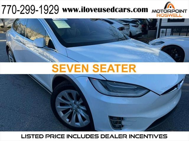 used 2019 Tesla Model X car, priced at $33,786