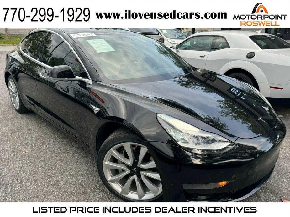 used 2020 Tesla Model 3 car, priced at $21,999