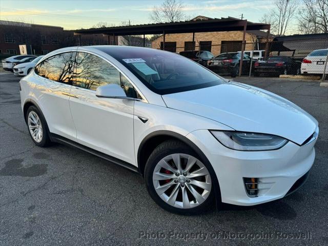 used 2017 Tesla Model X car, priced at $34,999