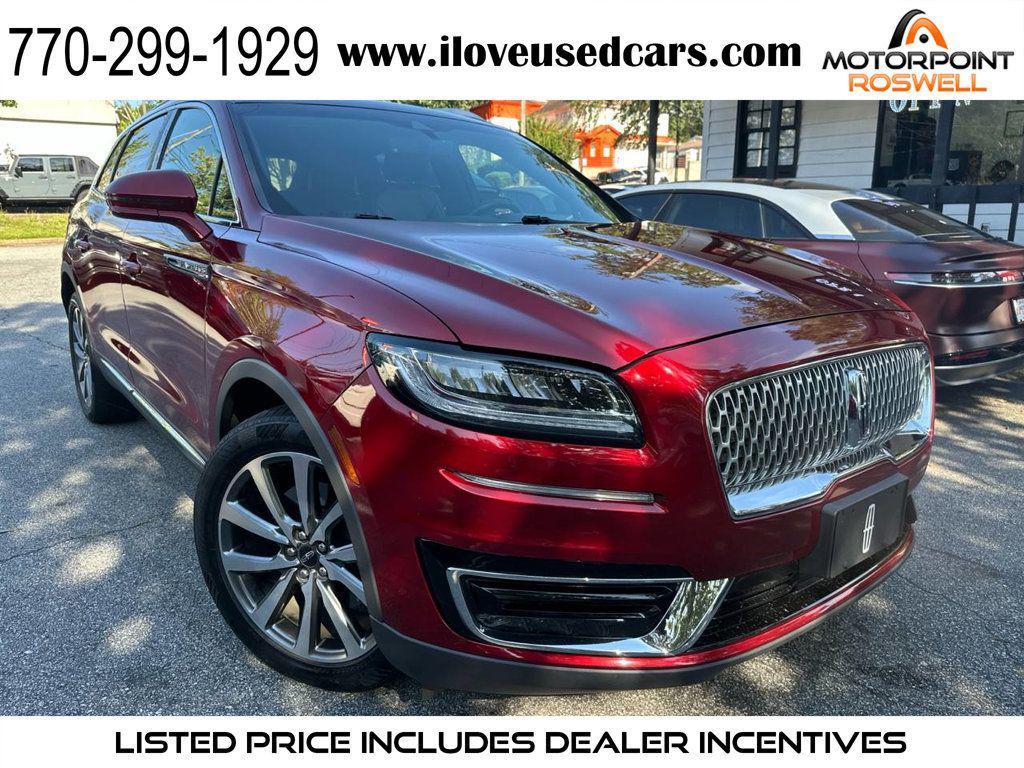 used 2019 Lincoln Nautilus car, priced at $16,786
