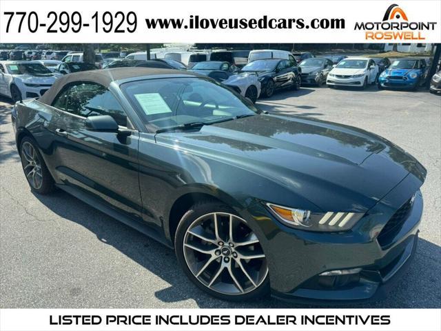 used 2016 Ford Mustang car, priced at $18,786