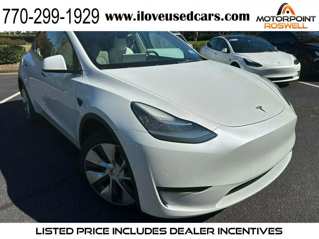 used 2021 Tesla Model Y car, priced at $25,786