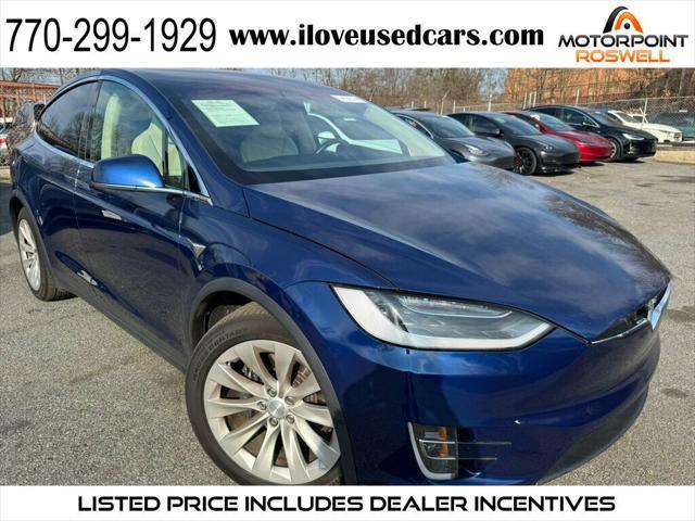 used 2019 Tesla Model X car, priced at $32,786