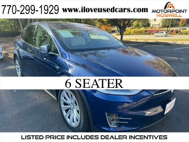 used 2019 Tesla Model X car, priced at $33,999