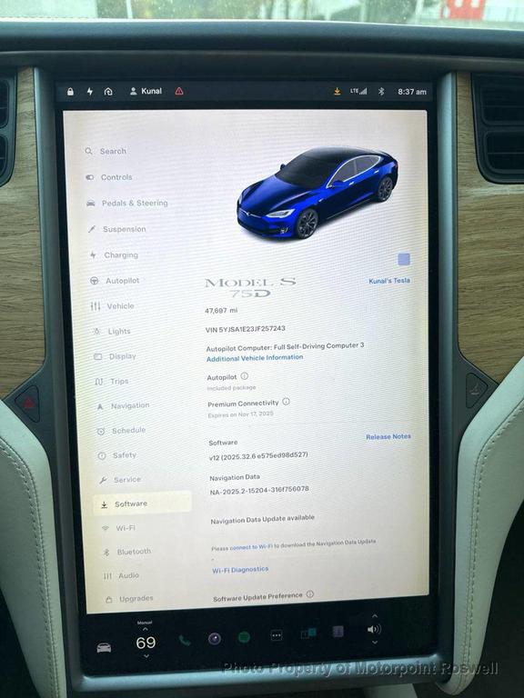 used 2018 Tesla Model S car, priced at $23,999