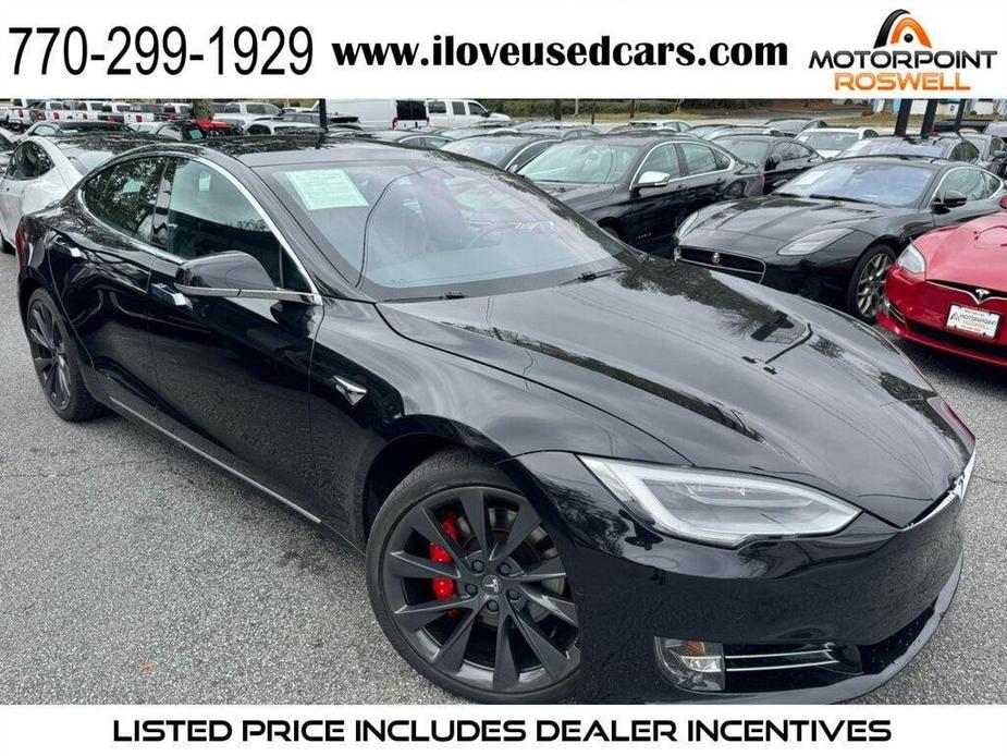 used 2018 Tesla Model S car, priced at $34,786