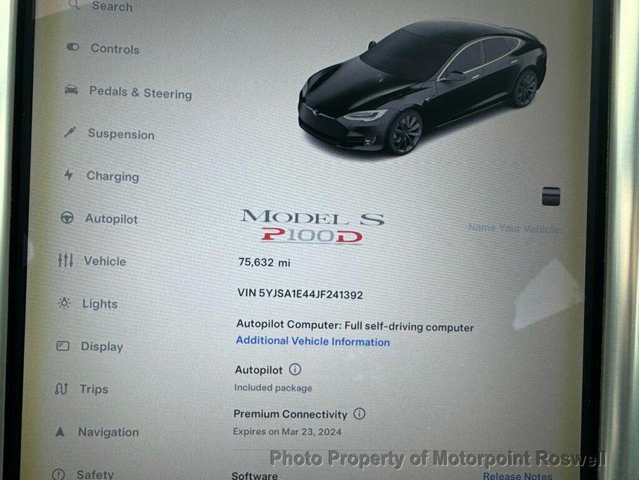 used 2018 Tesla Model S car, priced at $35,499