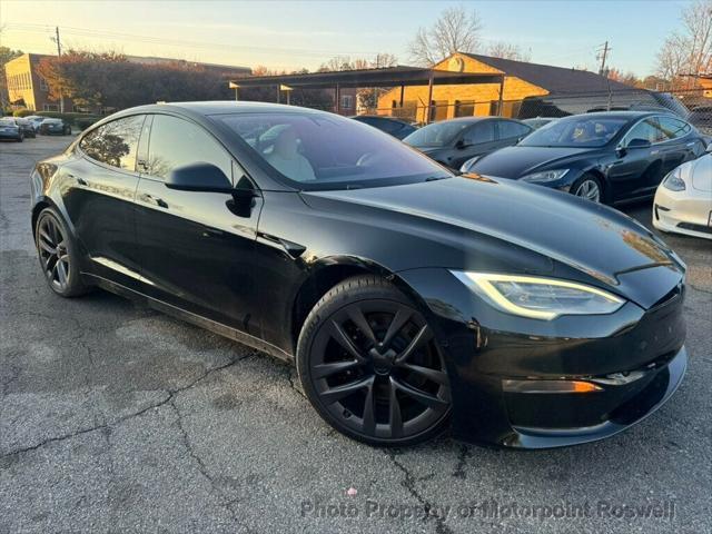 used 2022 Tesla Model S car, priced at $57,999