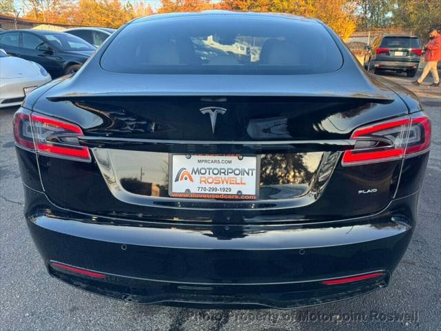 used 2022 Tesla Model S car, priced at $57,999