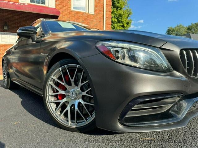 used 2021 Mercedes-Benz AMG C 63 car, priced at $54,545