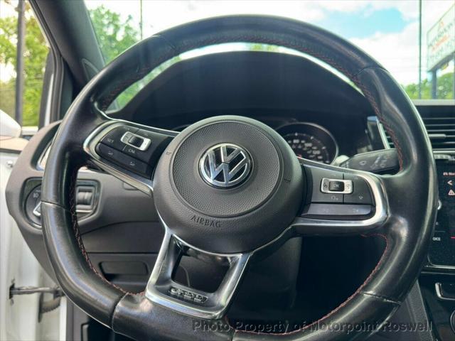 used 2018 Volkswagen Golf GTI car, priced at $20,999