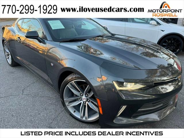 used 2018 Chevrolet Camaro car, priced at $14,999