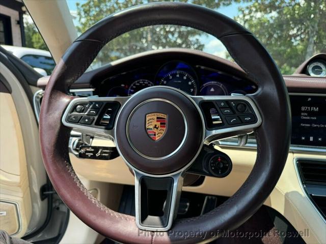 used 2018 Porsche Panamera e-Hybrid car, priced at $47,999