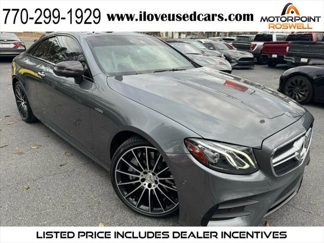 used 2020 Mercedes-Benz AMG E 53 car, priced at $59,999