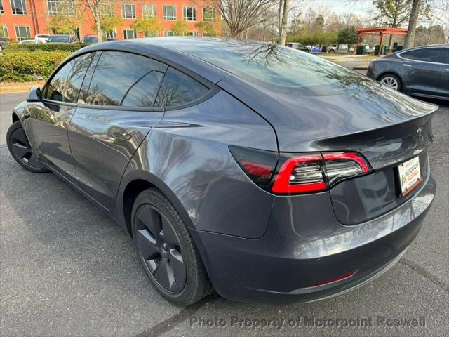 used 2022 Tesla Model 3 car, priced at $26,999