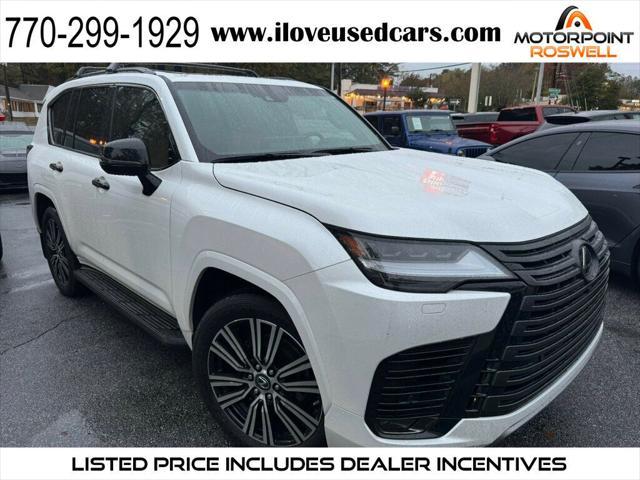 used 2023 Lexus LX 600 car, priced at $109,999