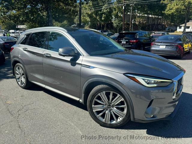 used 2021 INFINITI QX50 car, priced at $22,999