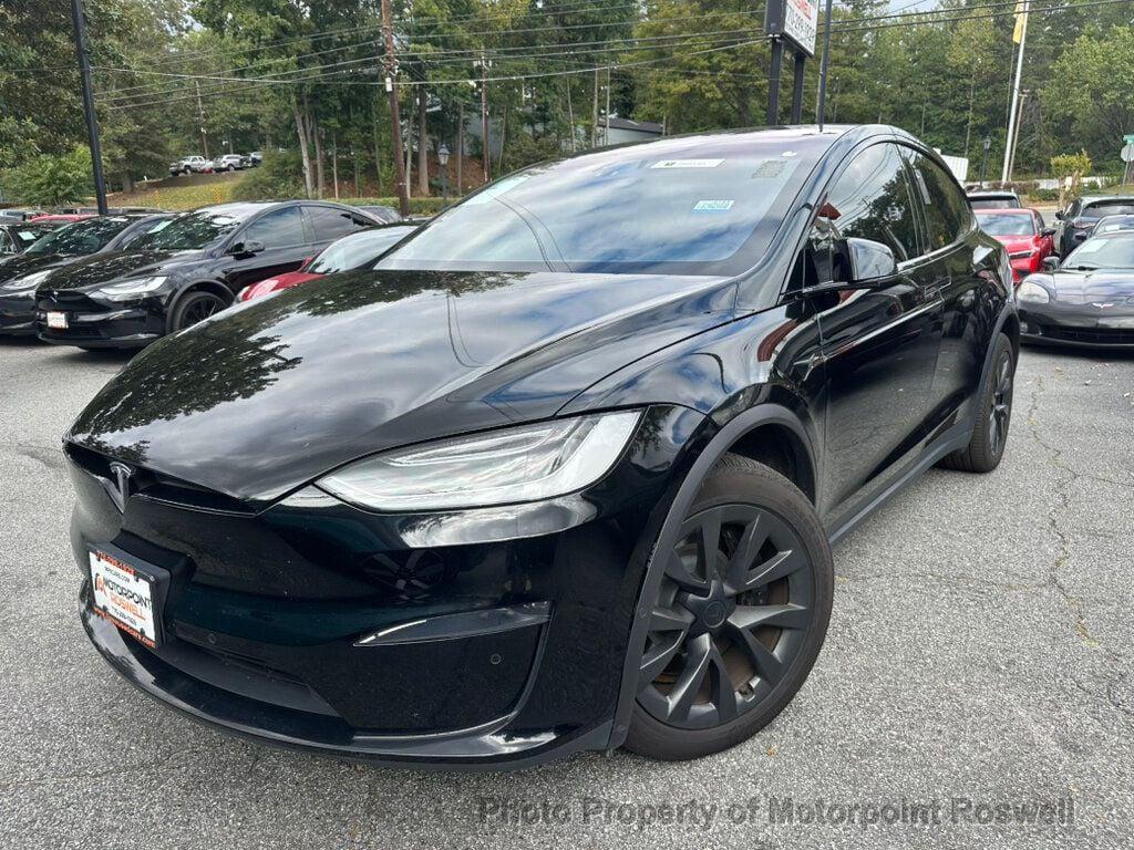 used 2022 Tesla Model X car, priced at $42,786